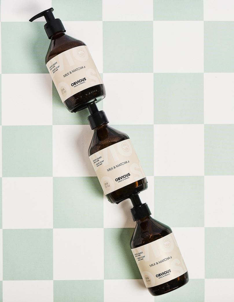 Savon liquide Milk & Matcha by Obvious